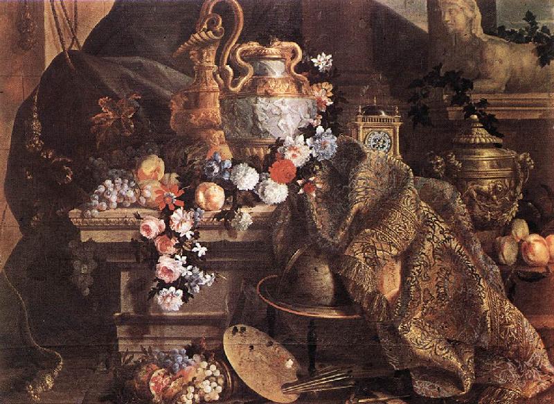 MONNOYER, Jean-Baptiste Still-Life of Flowers and Fruits